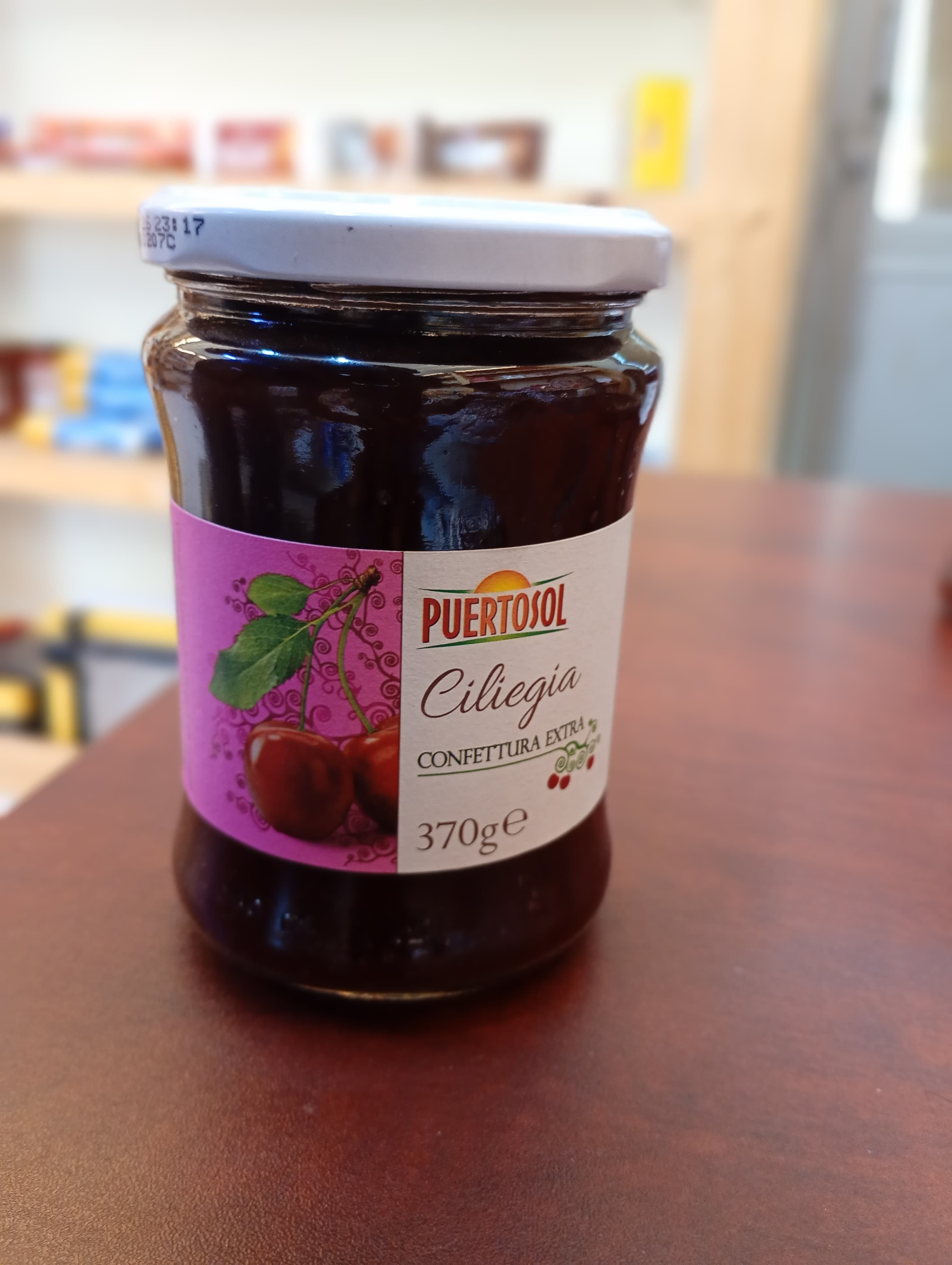 PUERTOSOL CHERRY JAM 370G