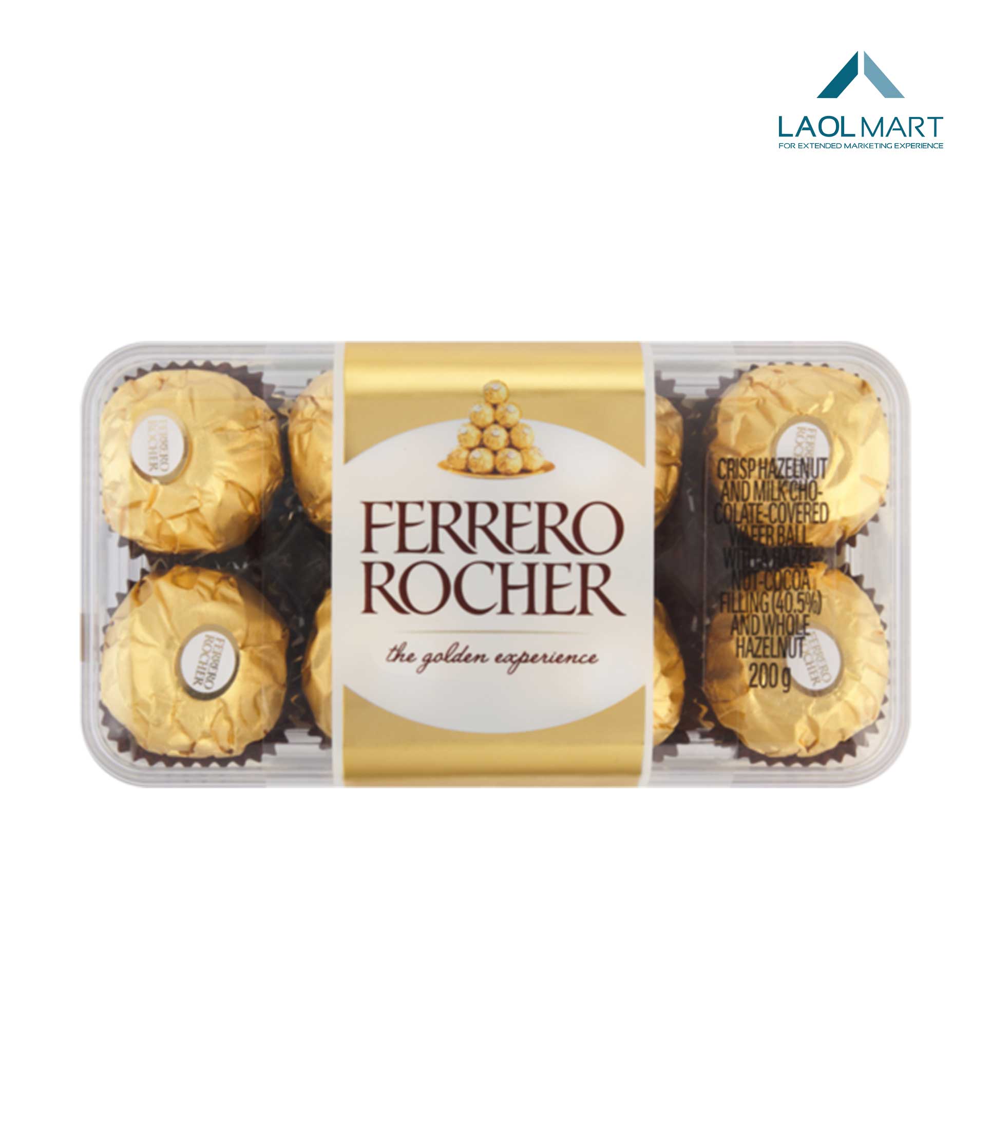 Chocolat FERERRO ROCHER T16 - 200g