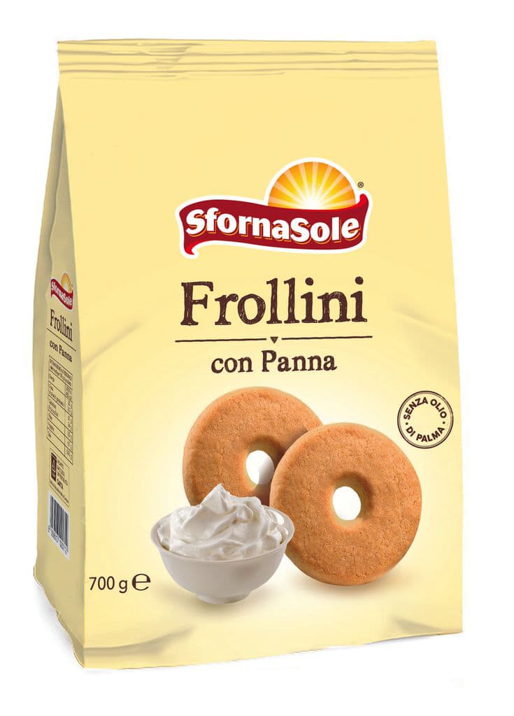 SFORNASOLE FROLLINI CON PANNA COOKIES 700G