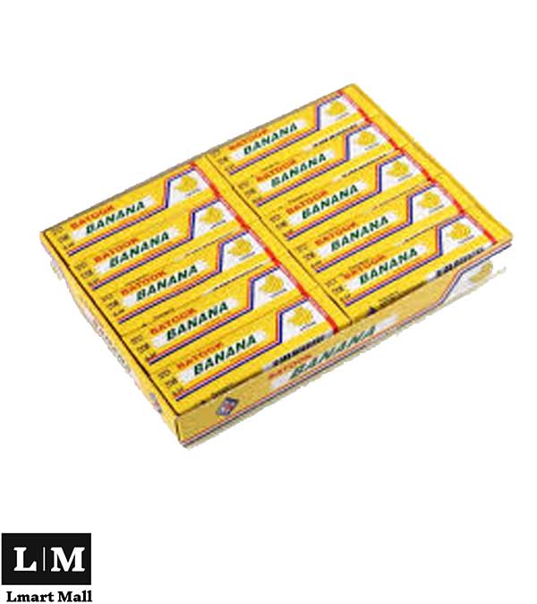 Batook chewing gum - Banana Flavor 20pcs pack