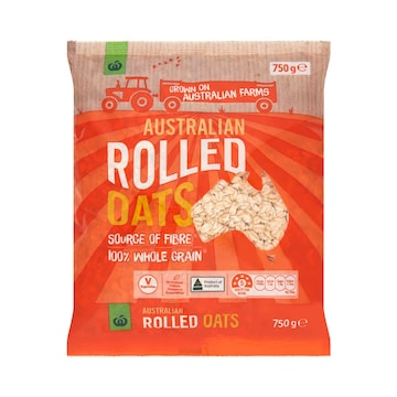 AUSTRALIAN ROLLED OATS 750G