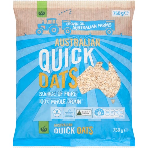 AUSTRALIAN QUICK OATS 750G