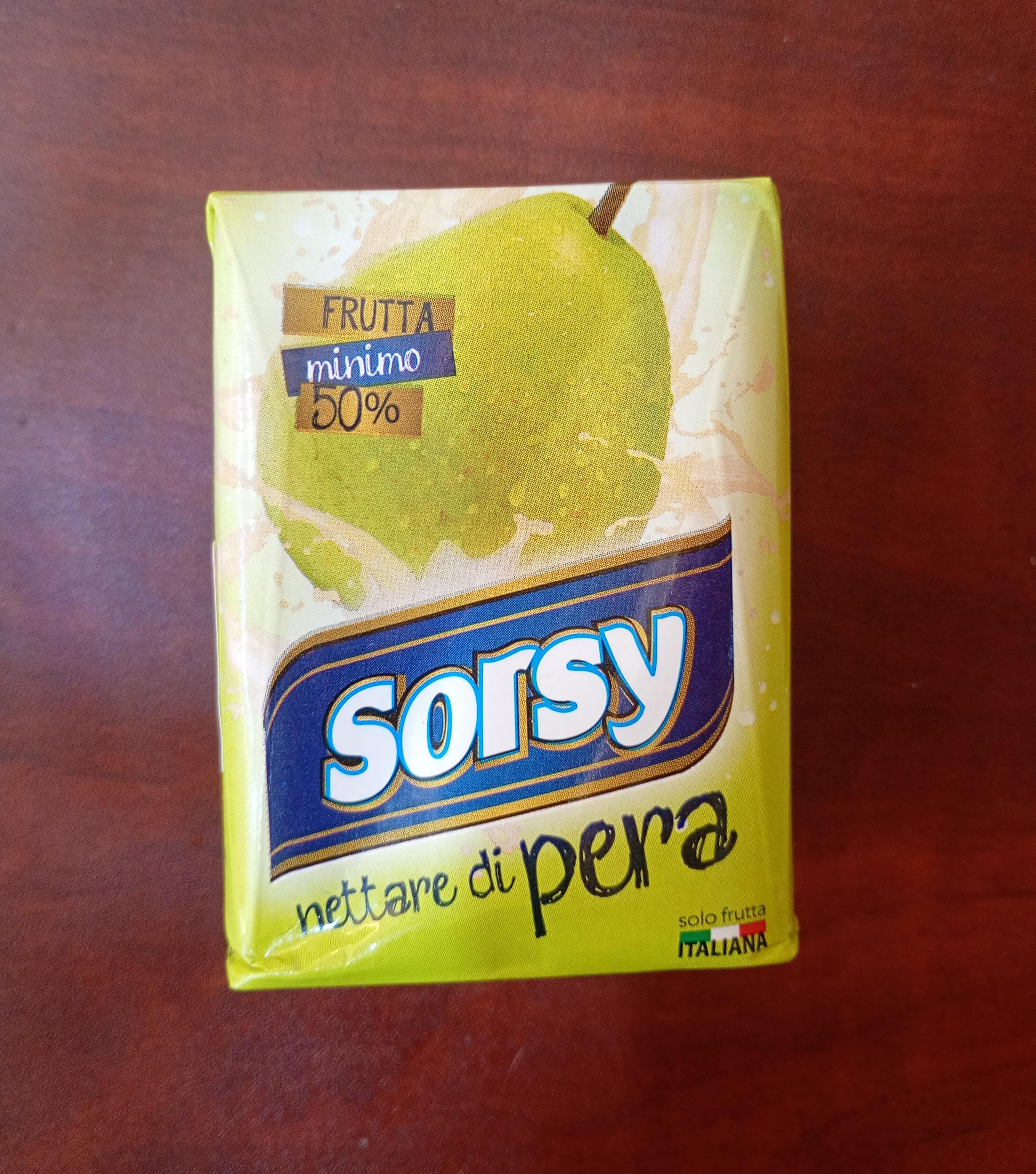 SORSY PEARS NECTAR 200ML