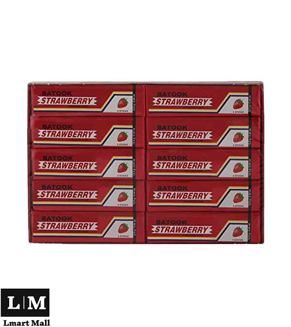 Batooka-Chewing-Gum-Strawberry Pack 20pcs