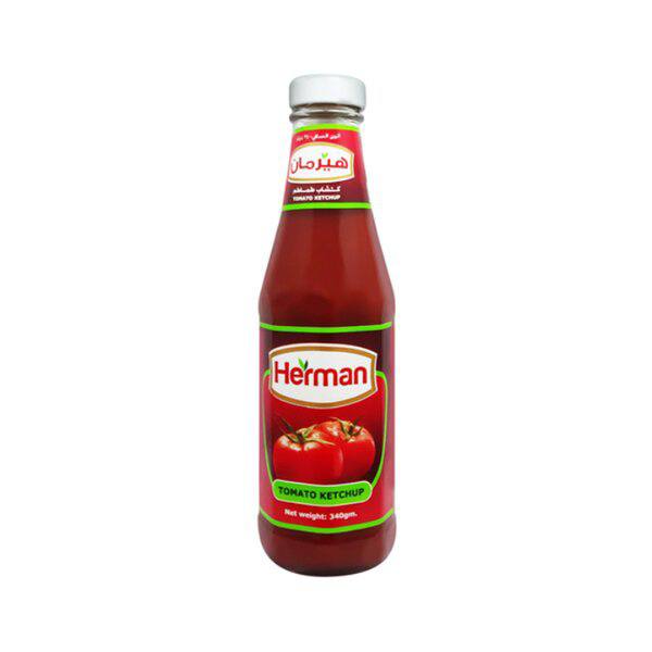 HERMAN TOMATO KETCHUP 340G