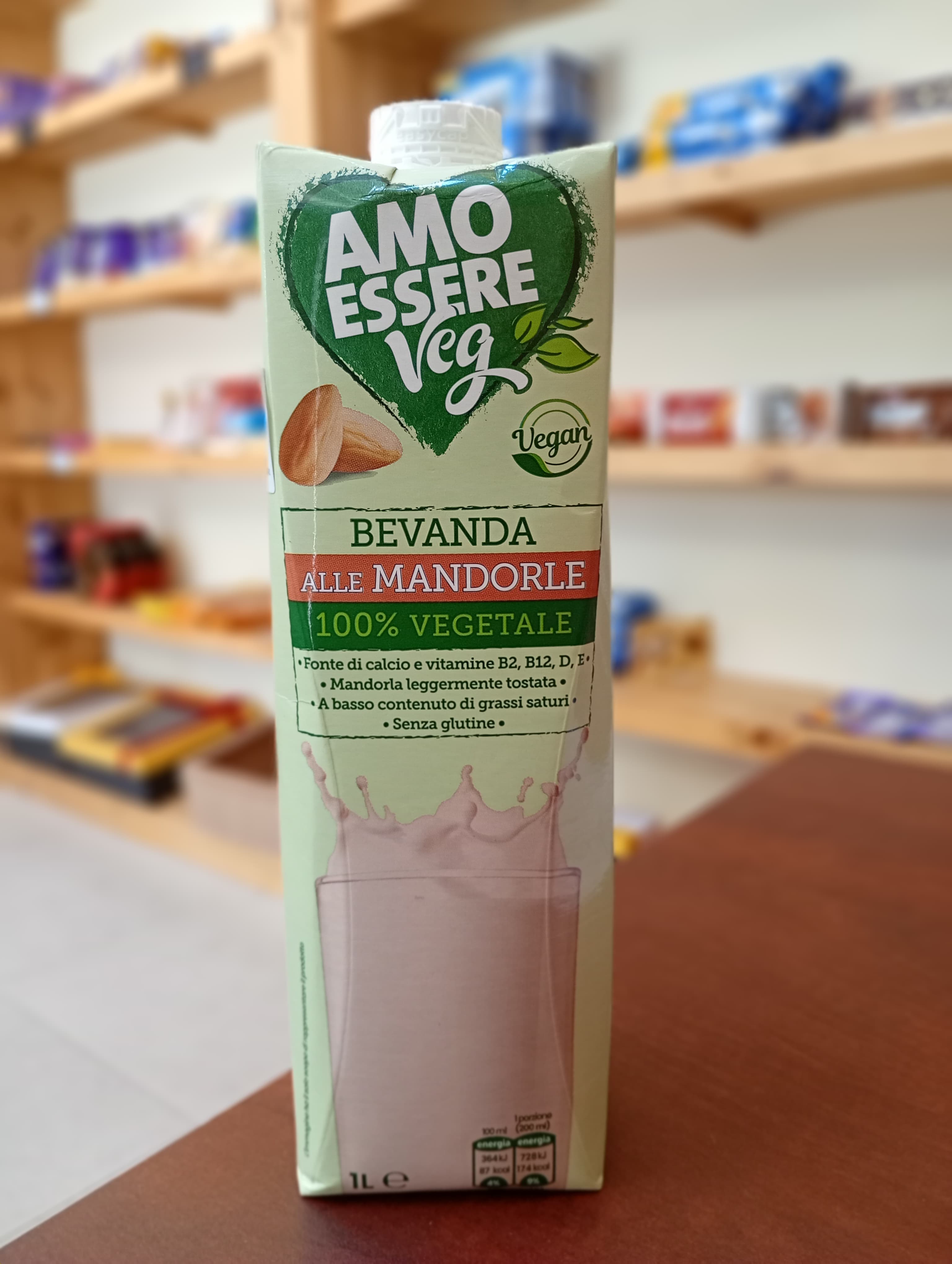 AMO ESSERE VEG BEVANDA ALMOND MILK 1L