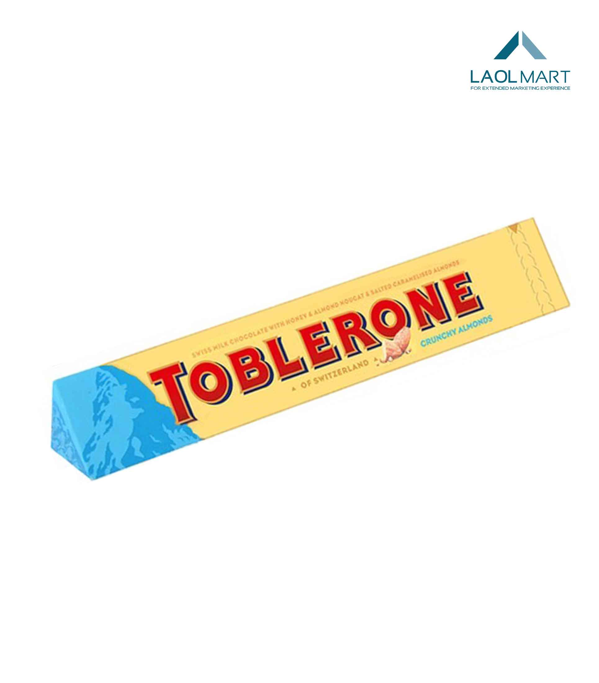 Toblerone 100g - Crunchy Almonds Chocolate