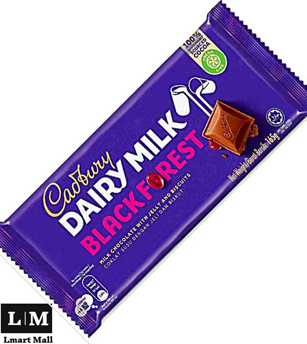 Cadbury Diary Milk Black Forest 165g