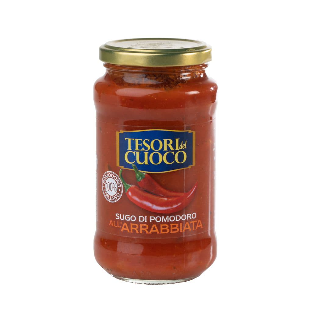 TESORI CUOCO ARRABBIATA PASTA SAUCE 400G
