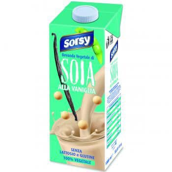 SORSY VANILLA SOYA MILK 1L