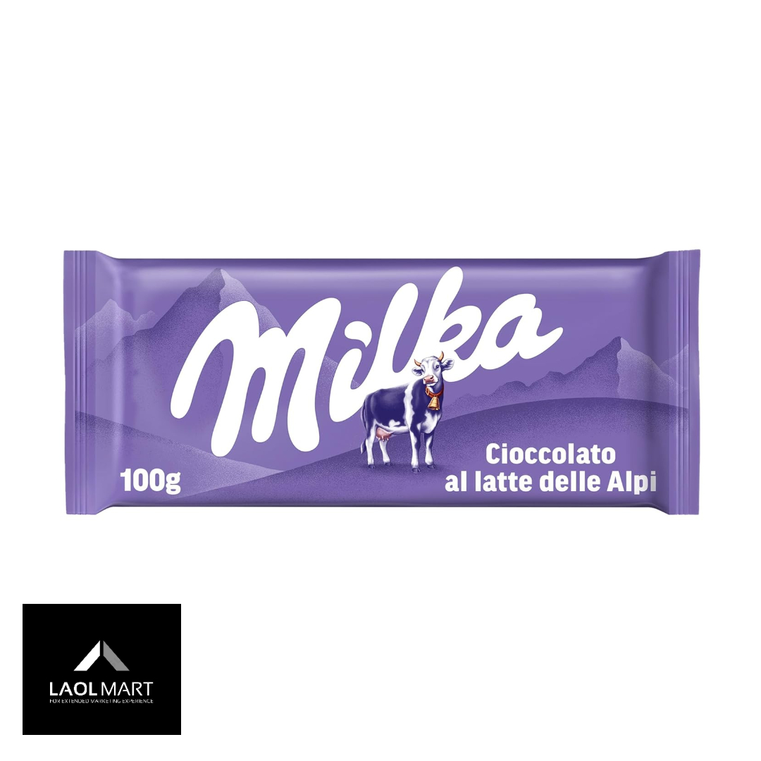 MILKA MILK CHOCOLATE 100G