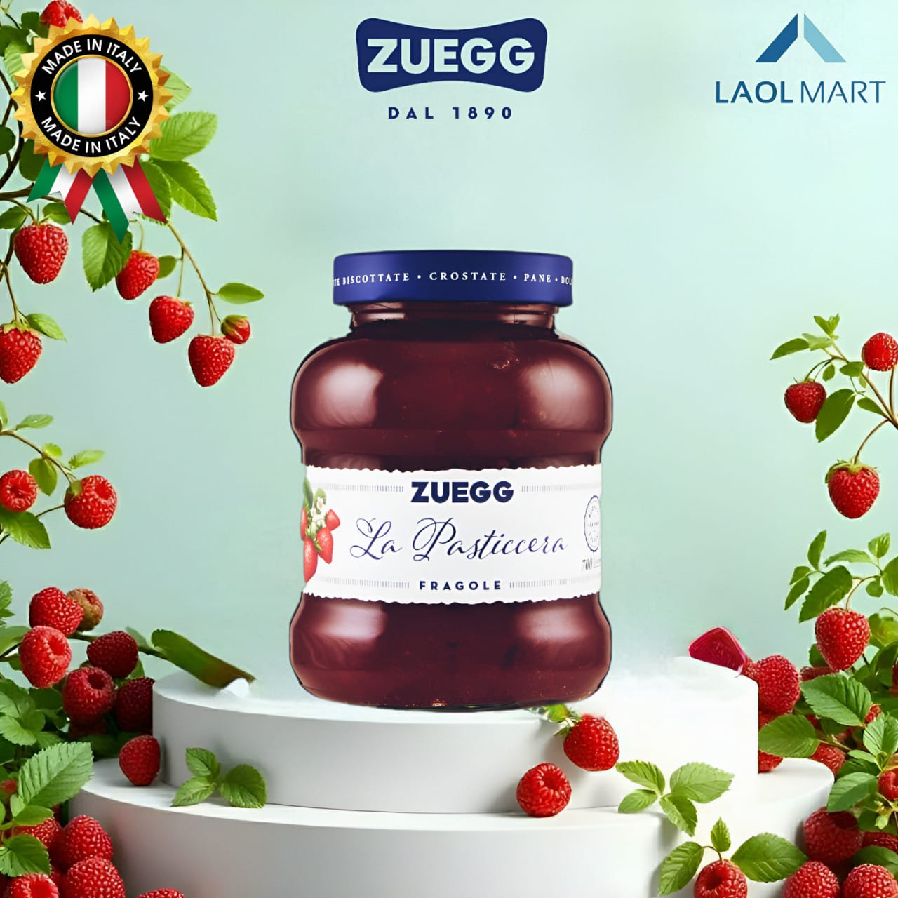 ZUEGG FRAGOLE JAM 700G