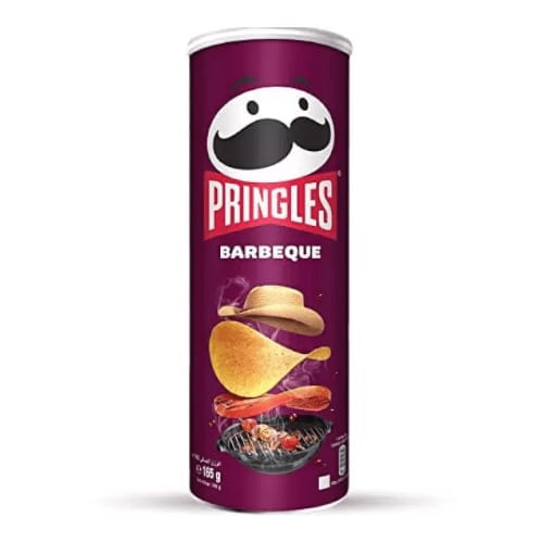 PRINGLES BARBEQUE POTATO CRISPS 165G